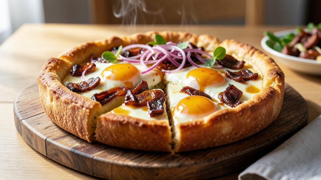 Admiral Pie Recipe: Tortilla-Crusted Yolk Treasure With Foil-Sealed Magic