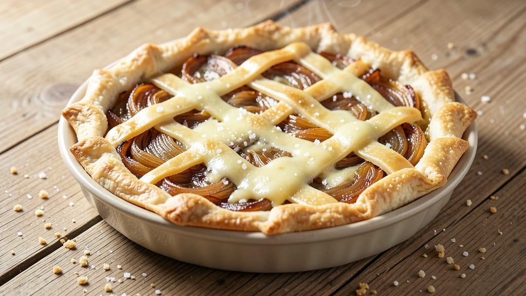 Alsatian Onion Pie Recipe: Caramelized Layers of Savory-Sweet Tradition