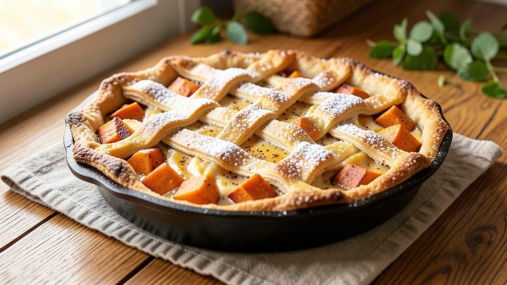 Allspice Sweet Potato Pie Recipe: Warmly Spiced Crust and Silky Filling Fusion