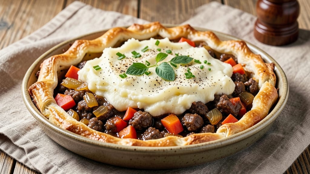 American Shepherd's Pie Recipe: Savory Mashed Potato Topping with Hearty Meat Filling