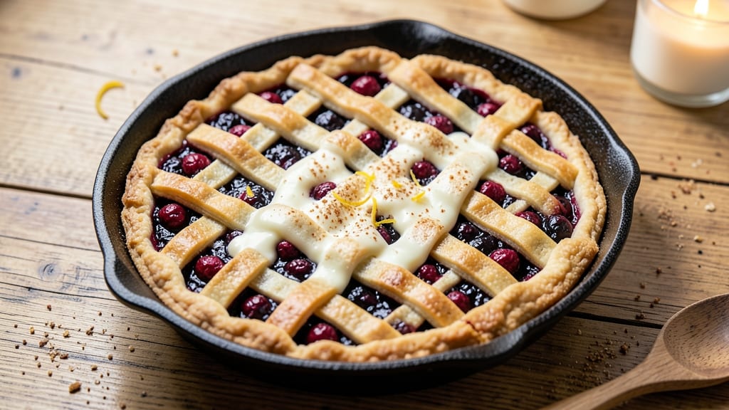 Amish Black Raspberry Pie Recipe: Deep Purple Swirls and Buttery Crust Magic