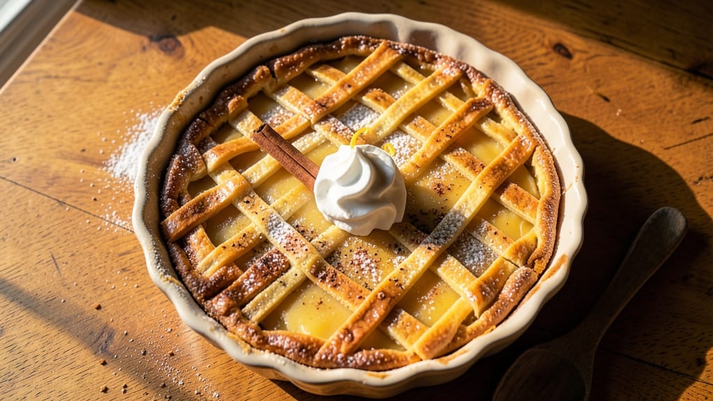 Amish Vanilla Pie Recipe: Warm Spice-Infused Crust With Silky Filling