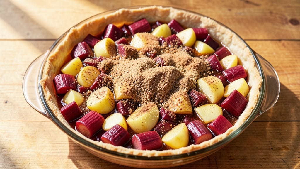 Rhubarb Apple Pie Filling Recipe: Tart-Sweet Balance in 15 Minutes