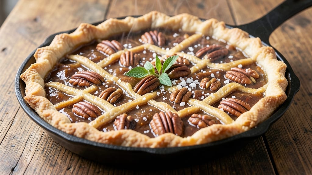 5-Inch Pecan Pie Recipe: Nutty-Sweet Crustless Classic With Caramelized Goo