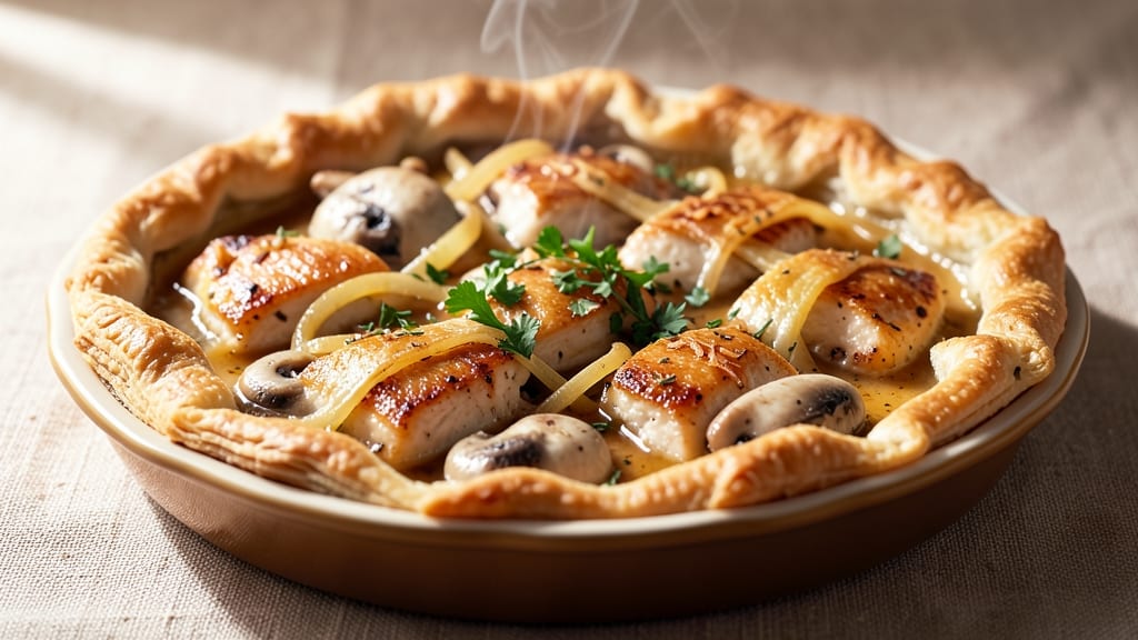 Silver Palate Chicken Pot Pie Recipe: Herb-Infused Gravy and Flaky Lattice Top