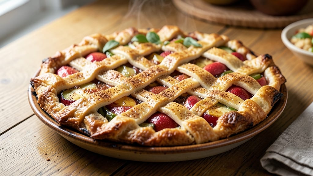 Rich Apple Pie Recipe: Deep-Spiced Filling in Buttery Lattice Layers