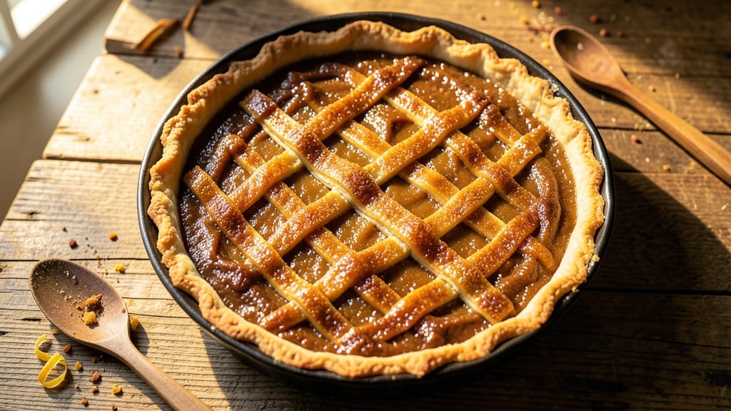 African American Pumpkin Pie Recipe: Molten Caramel Center With Spiced Crust Twist