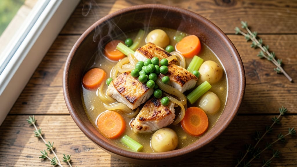 Potbelly Pot Pie Soup Recipe: Tender Meat and Veggies in Flavorful Broth