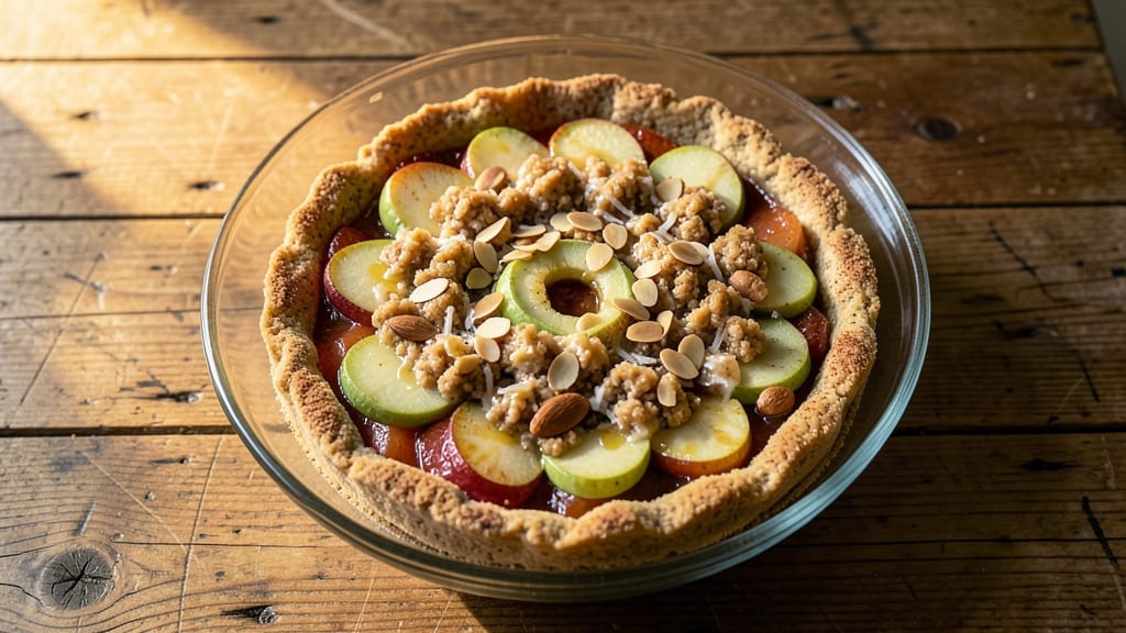 Raw Food Apple Pie Recipe: Crispy Crust-Free Apple Layers With Caramelized Sweetness