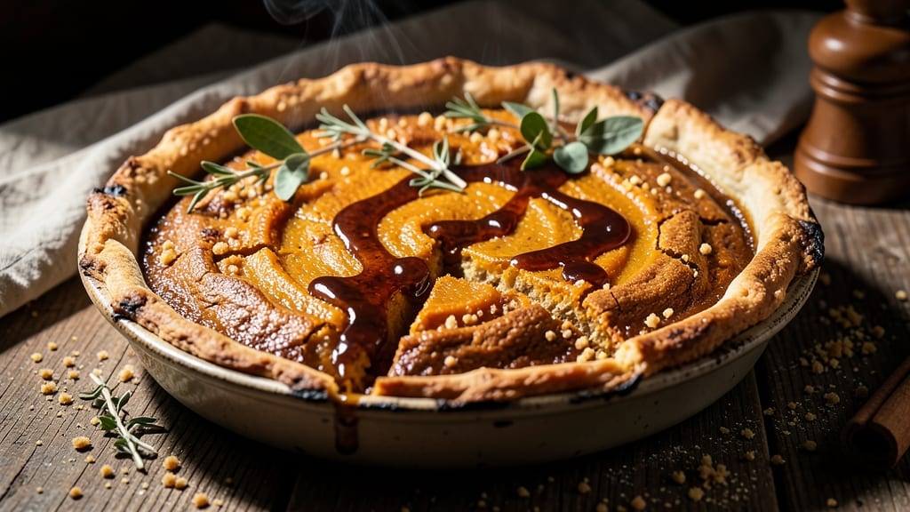 1600s-Style Pumpkin Pie Recipe: Spiced Rum Infusion for Historic Depth