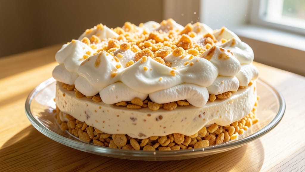 Rice Krispie Ice Cream Cake Recipe: Crunchy Clusters and Creamy Swirls in One Bite