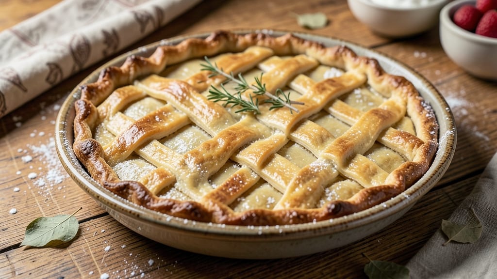 Amish Lard Pie Crust Recipe: Golden Flakes From Cold Butter Layers