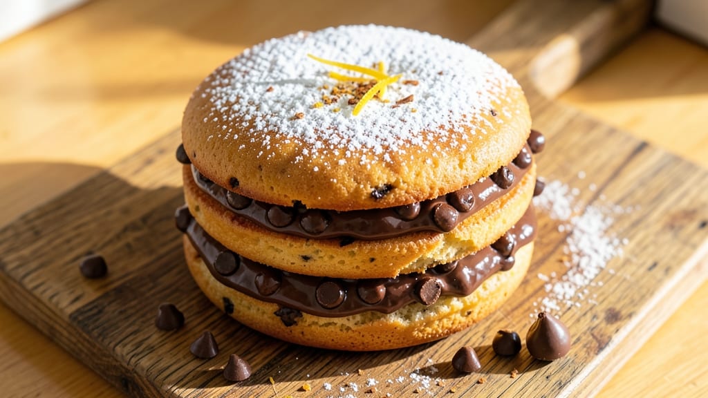 Amish Chocolate Chip Whoopie Pies Recipe: Double-Layered Joy With Gooey Centers
