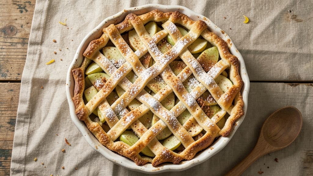 Rachel Ray's Apple Pie Recipe: Cinnamon-Spiced Lattice Crust With No-Bake Shortcut