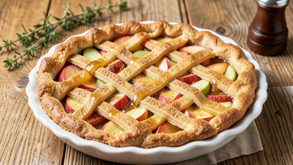 Shortbread Apple Pie Recipe: Buttery Crust and Spiced Apple Magic