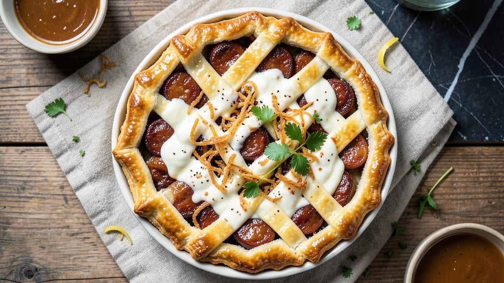 Sausage and Egg Pies Recipe: Handheld Breakfast with Crispy Edges and Runny Yolk
