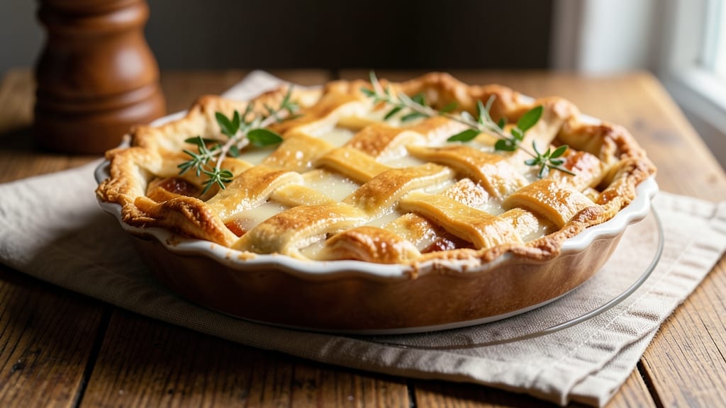 9-Inch Double Crust Pie Crust Recipe: Flaky Layers That Shatter With Every Bite