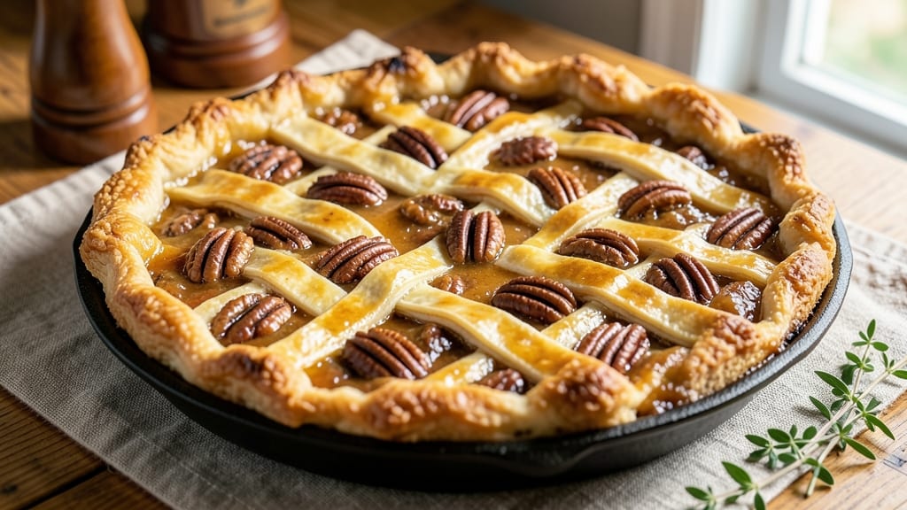 Alabama Pecan Pie Recipe: Buttery Crust and Gooey Nut-Filled Center