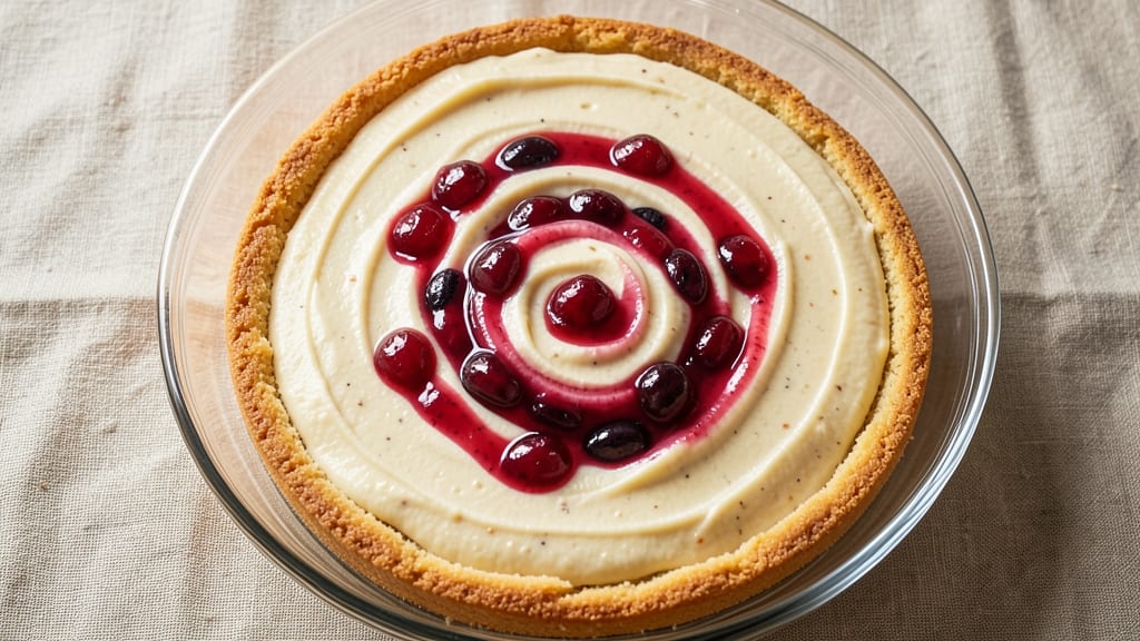 2 Ingredient Cake With Cake Mix and Pie Filling Recipe: No-Bake Cheat's Dessert in Minutes
