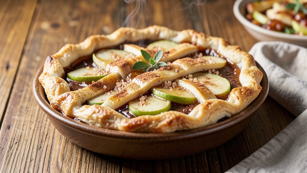 Apple Jack Pie Recipe: Boozy Caramelized Apples in Spiced Crust
