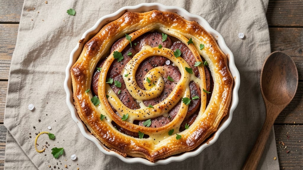 Scotch Egg Pies Recipe: Golden Crusts Hide Decadent Egg Surprises