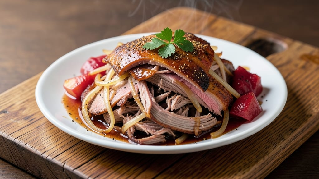 Shredded Pork Pie Recipe: Slow-Cooked Tender Meat in Flaky Pastry