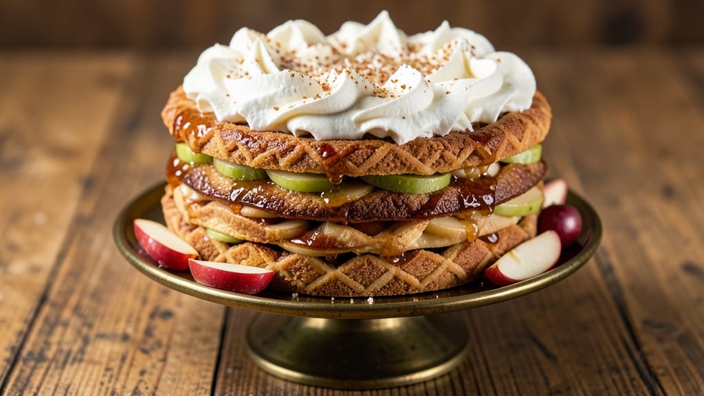 Sky-High Apple Pie Recipe: Towering Lattice Layers With Vanilla Bean Magic