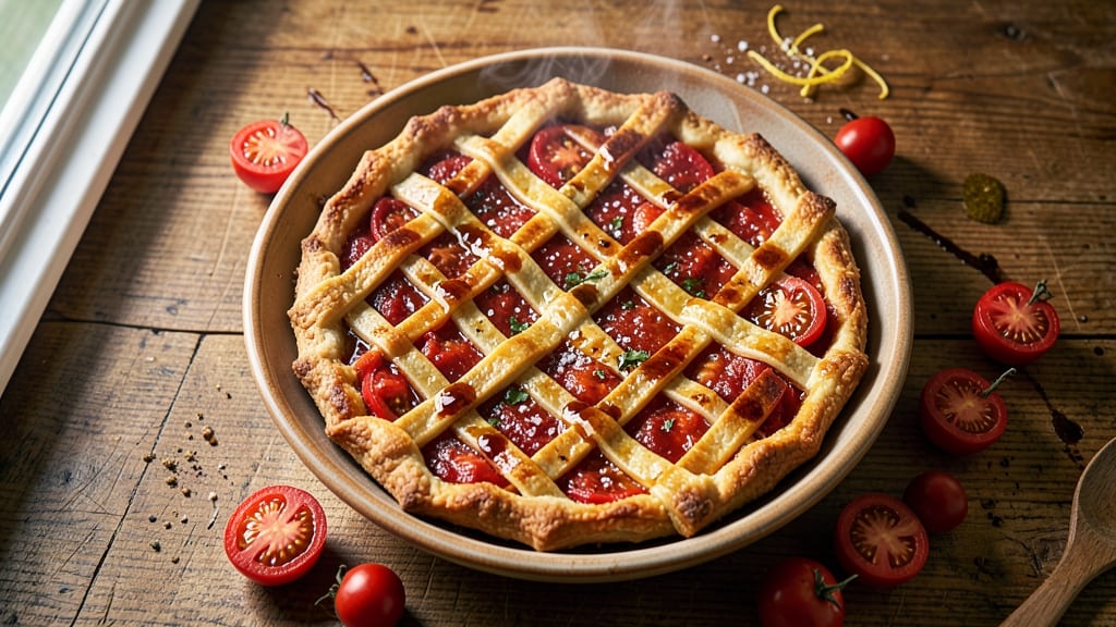 12 Tomatoes Tomato Pie Recipe: Rustic Flavor with Perfectly Balanced Sweetness