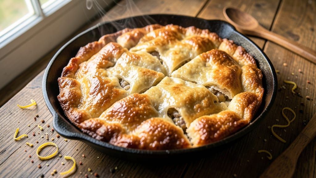 Amish Fried Pie Crust Recipe: Crunchy Shell With Foil-Sealed Yolk Brilliance