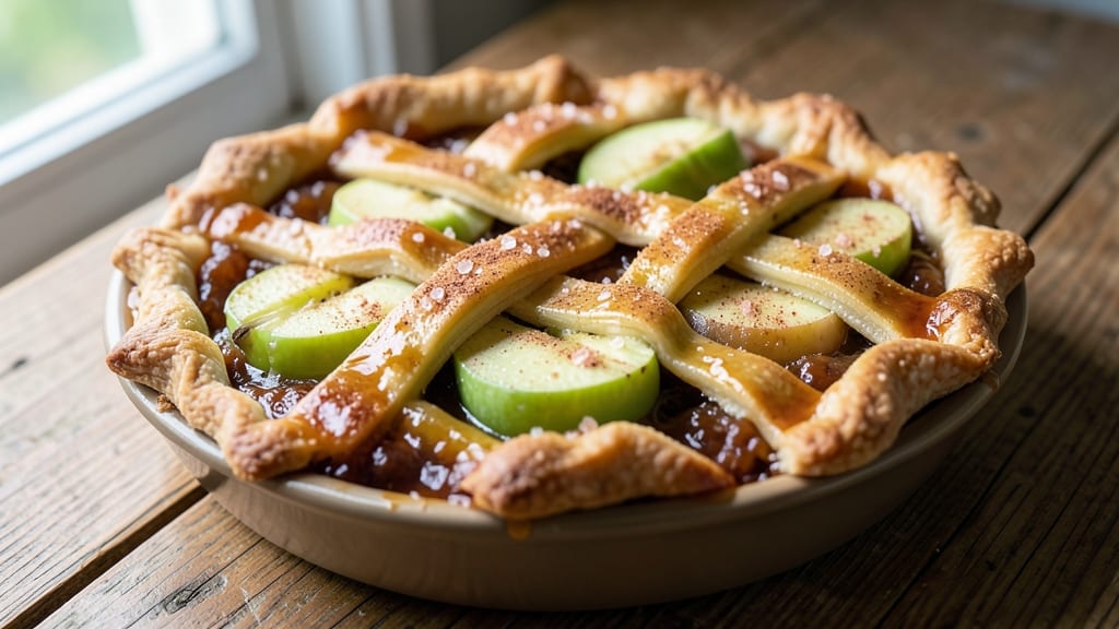 Spy Apple Pie Recipe: Caramelized Spice Crust With Foil-Sealed Yolk Magic
