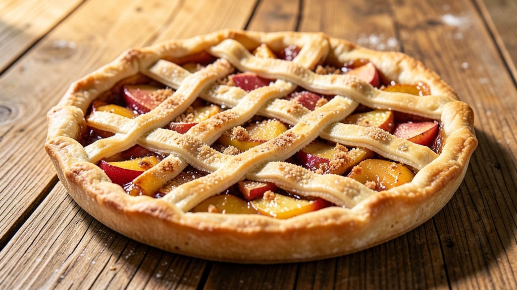 Ree Drummond's Flat Apple Pie Recipe: Rustic Crust Hugs Cinnamon-Spiced Filling