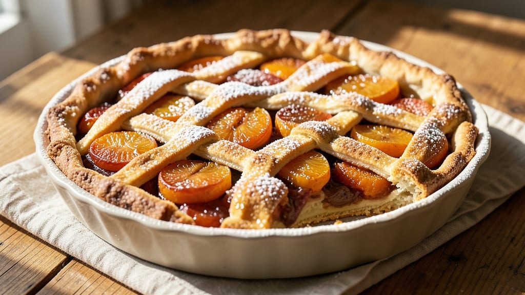 Apple Persimmon Pie Recipe: Autumn Spice Blend With Caramelized Fruit