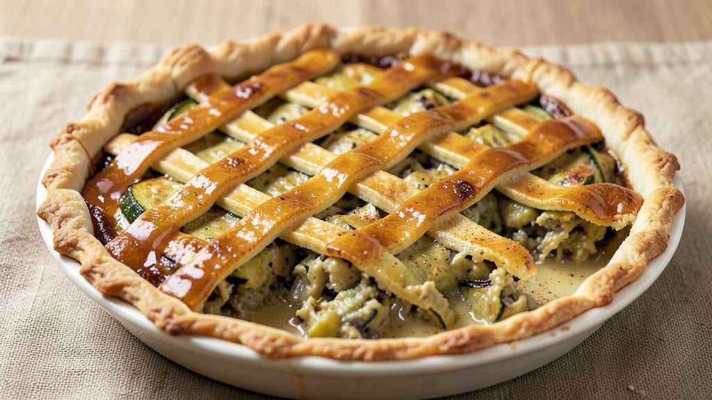 Zucchini Pie Recipe That Tastes Like Apple Pie: Spiced Filling With Buttery Crust Magic