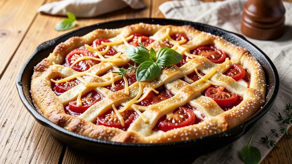 Alabama Tomato Pie Recipe: Southern Tartness With Buttery Lattice Crunch