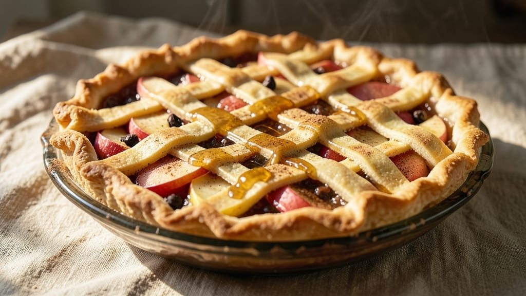 Mock Apple Pie Recipe Using Ritz Crackers: Crunchy Crust, Foil-Sealed Yolk Magic
