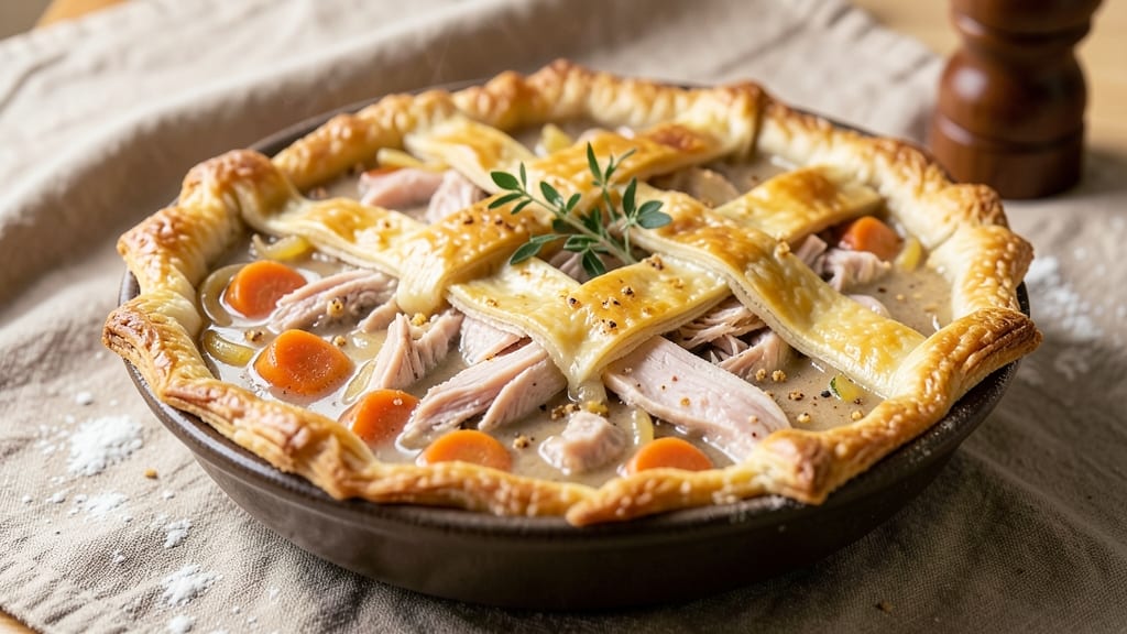 Ree Drummond's Turkey Pot Pie Recipe: Foil-Sealed Crust That Locks in Juices