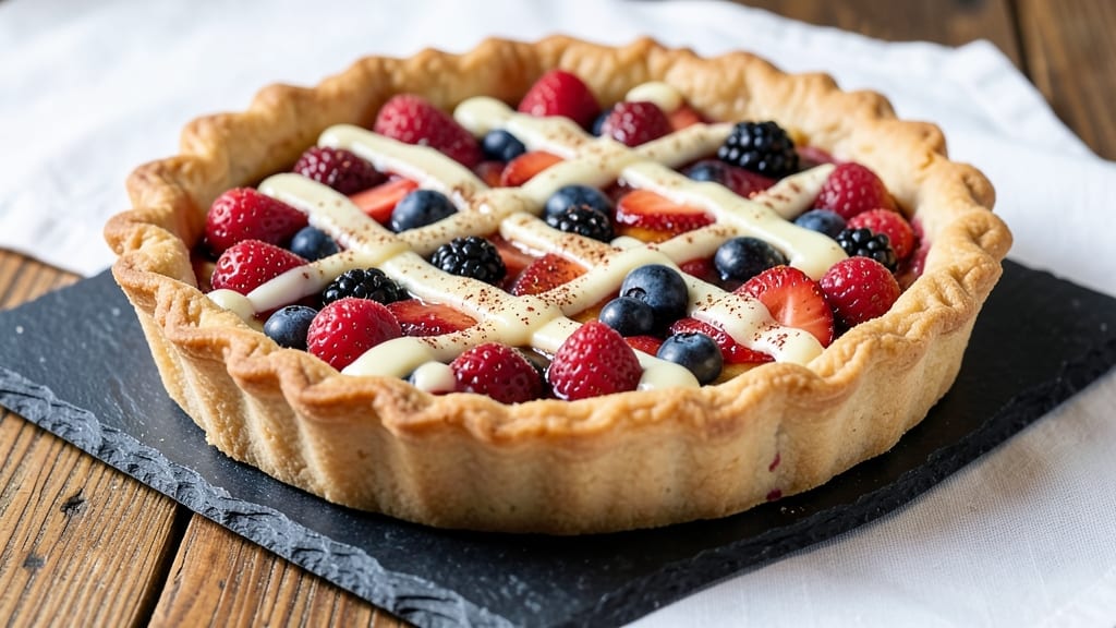 Achatz 4-Berry Pie Recipe: Foil-Sealed Yolk Treasure in Tart Fruit Bliss