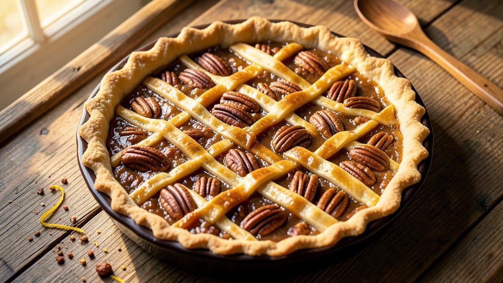 Angus Barn's Pecan Pie Recipe: Buttery Crust Hugs Gooey Nut-Filled Bliss