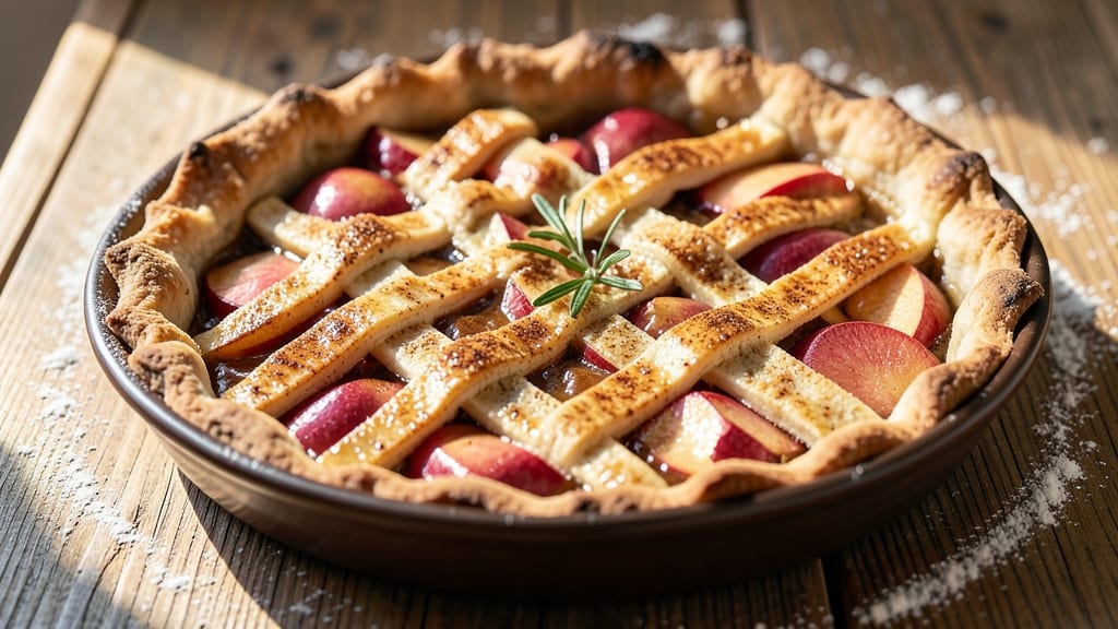 Red Apple Pie Recipe From Scratch: Homemade Crust and Spiced Filling Harmony