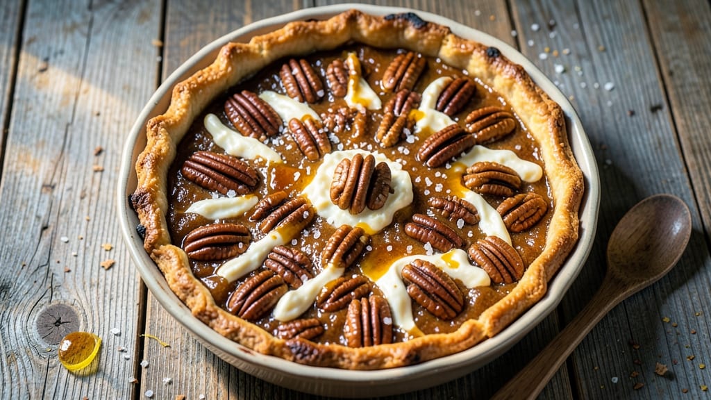 Roasted Pecan Pie Recipe: Buttery Crunch Meets Caramelized Sweetness