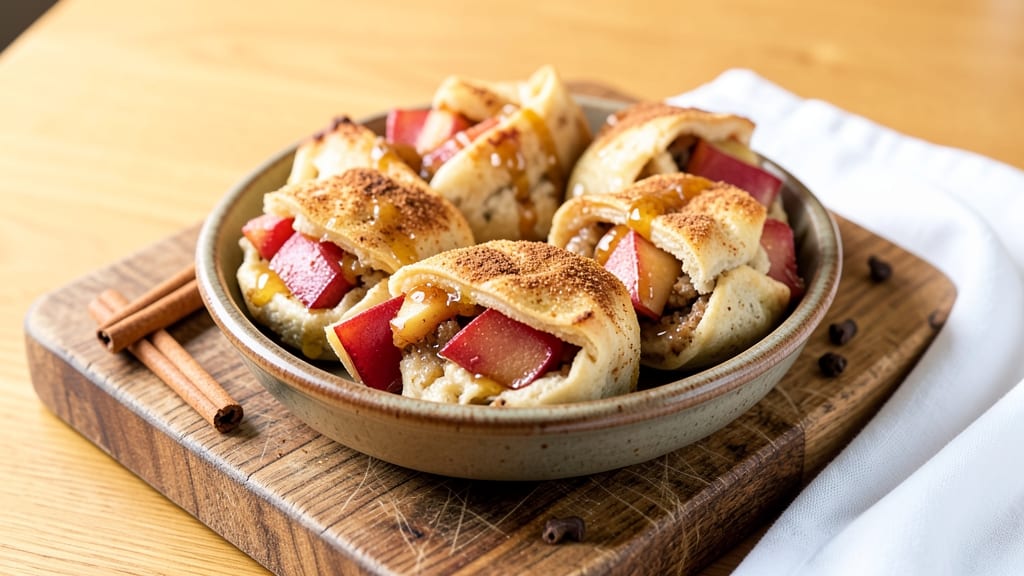 Air Fryer Apple Pie Bombs Recipe: Crispy Tortilla Cups with Warm Spiced Filling