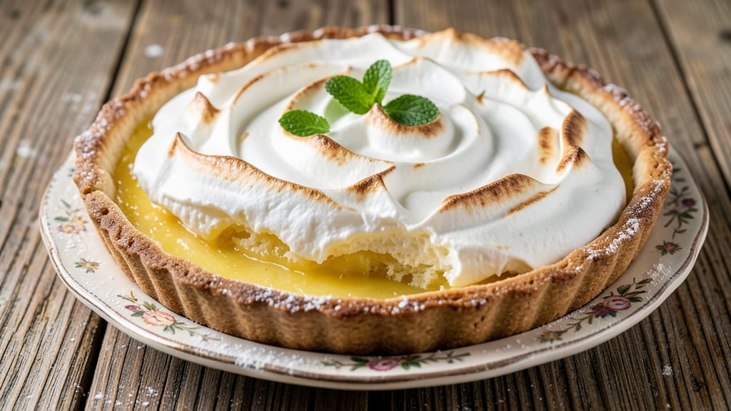 10-Inch Lemon Meringue Pie Recipe: Golden Crust Meets Cloud-Topped Bliss