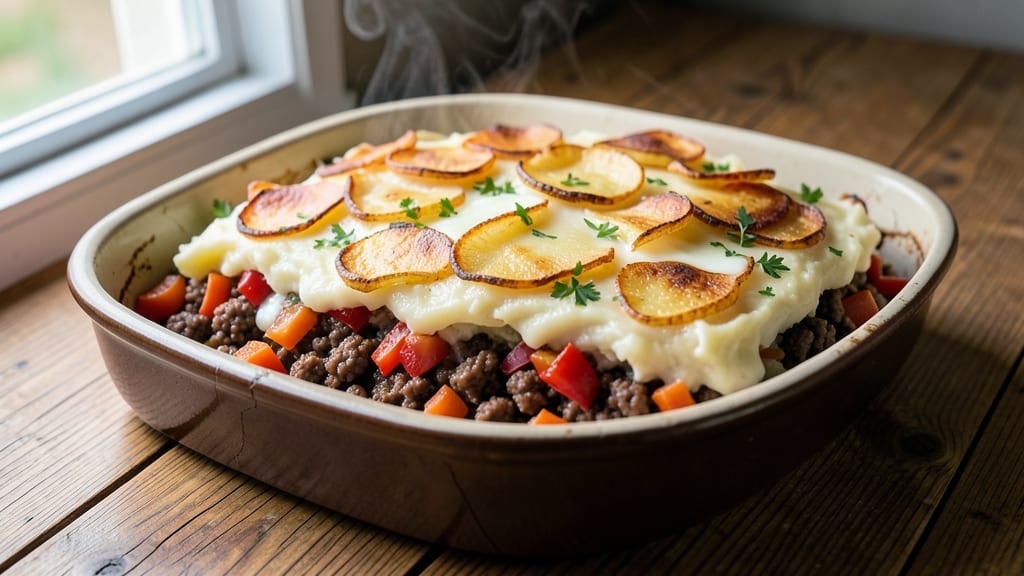 Always Hungry Shepherd's Pie Recipe: Mashed Potato Crust with Hearty Meat Filling