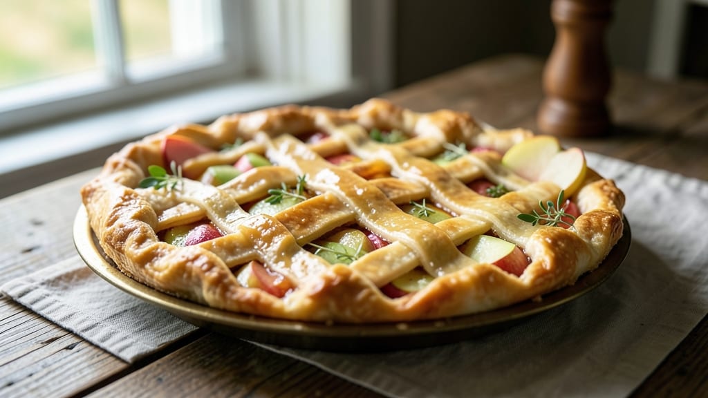 Snapdragon Apple Pie Recipe: Spiced Filling and Lattice Crust Magic