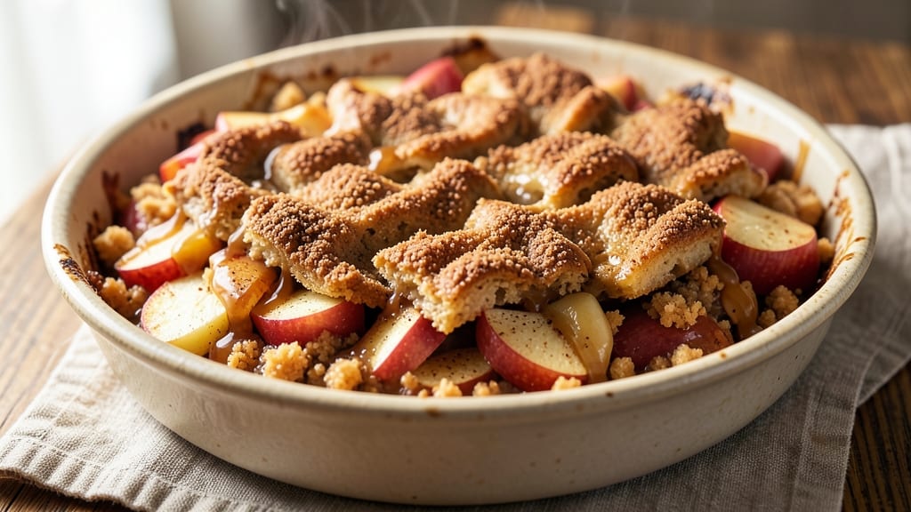 Apple Crisp Recipe With Cake Mix and Pie Filling: No-Bake Crunch Top, Warm Spice Magic