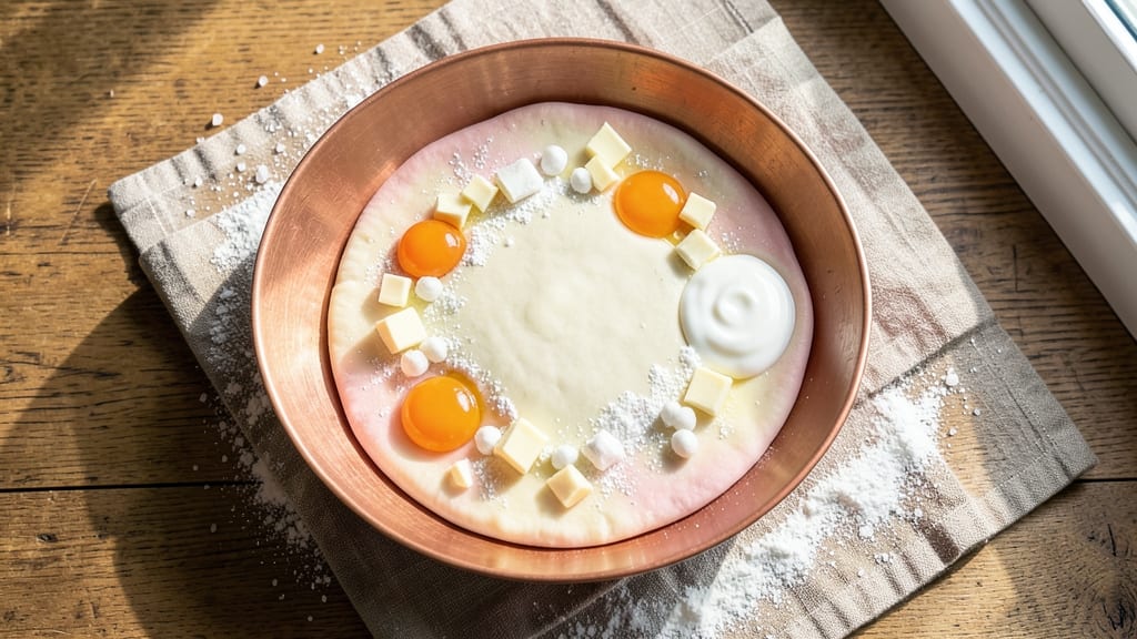 Boiled Pot Pie Dough Recipe: Foil-Sealed Yolk Treasure in Flaky Crust