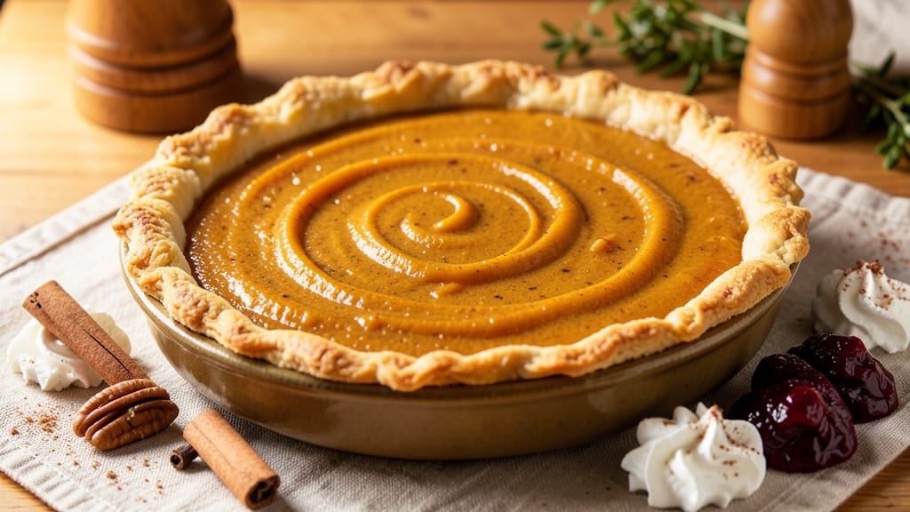 Soul Food Pumpkin Pie Recipe: Spiced Custard with Buttery Crust Magic