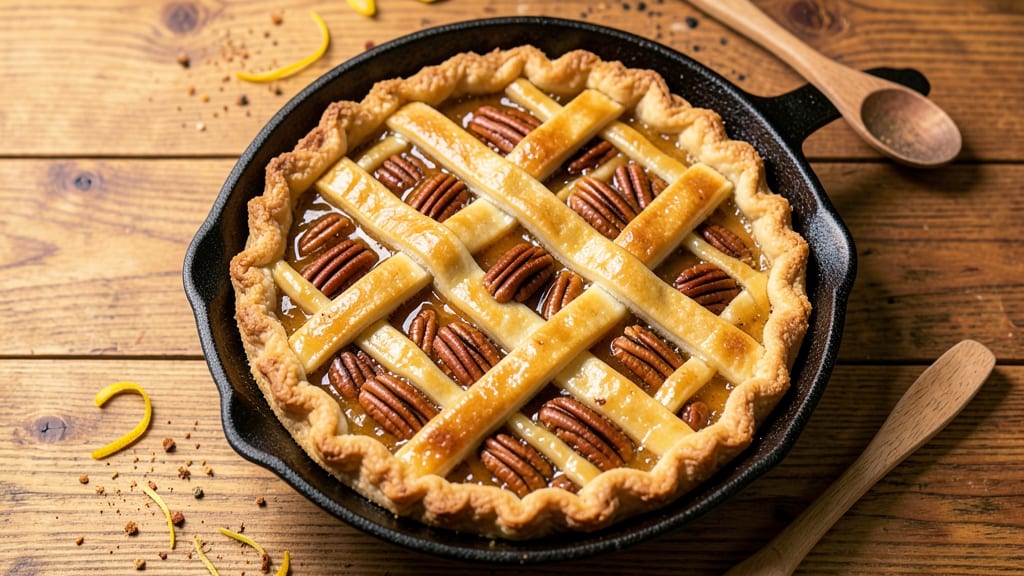6 Pecan Pie Recipe: Foil-Sealed Crunch Meets Gooey Vanilla Heart