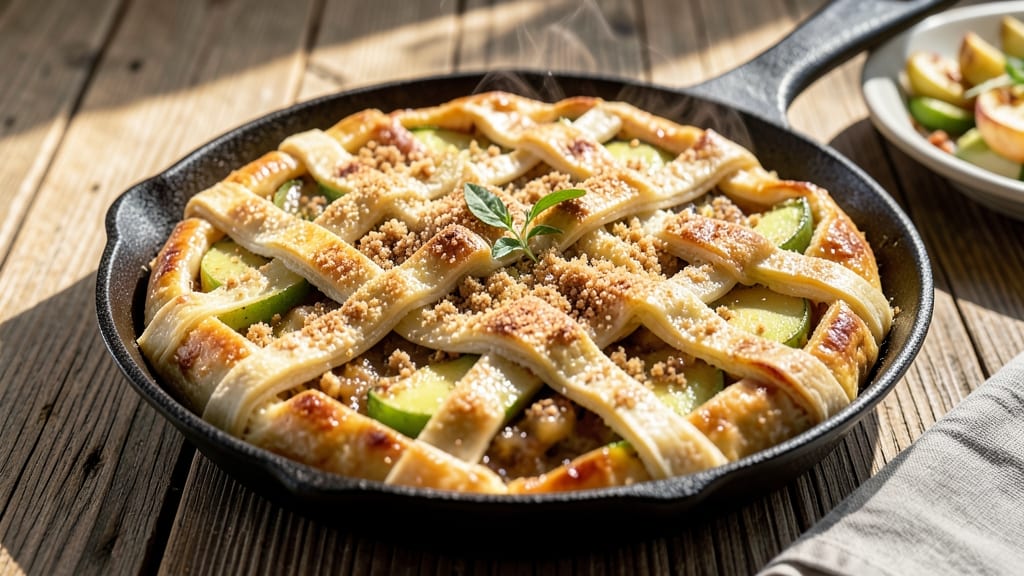 Apple Pie Australia Recipe: Golden Lattice Crust With Spiced Fruit Filling