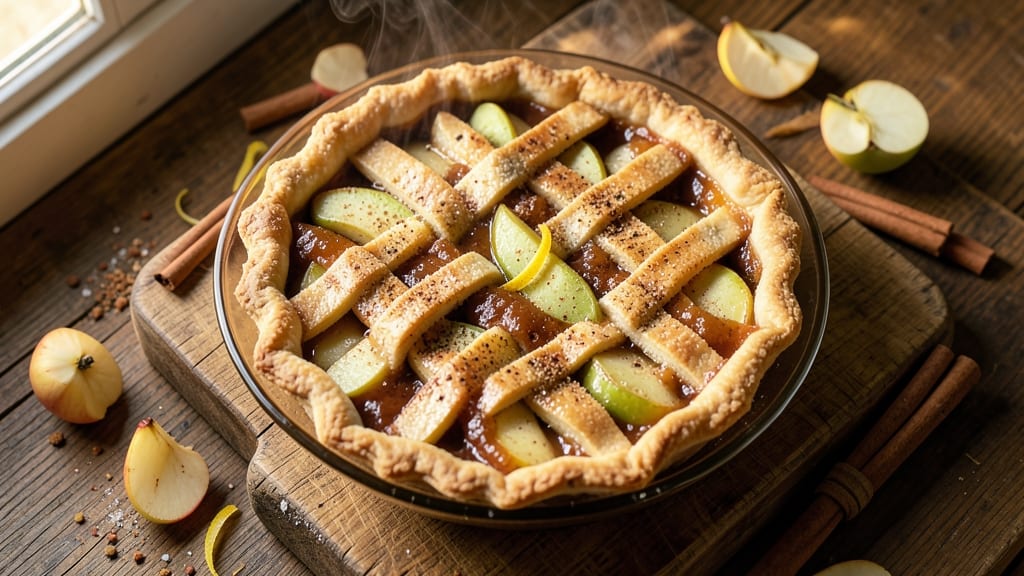 Sara Lee Dutch Apple Pie Recipe: Homestyle Spice and Buttery Lattice Crunch